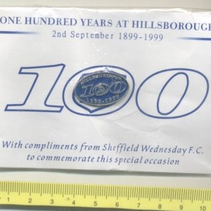 Sheffield Wednesday F.C. 100 years at Hillsborough