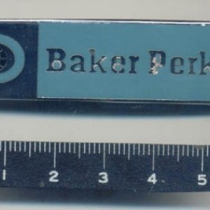 Baker Perkins - old enamel cap