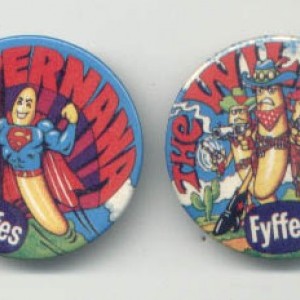 Fyffes bananas late 1970s promotional set Supernana