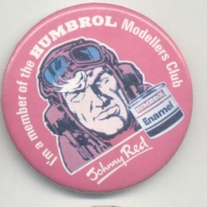Humbrol Model Paints modellers club member Johnny Red