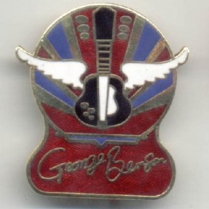 George Benson guitarist tour badge