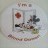 Disney Cast member blood drive badge - colour 'I'm a blood donor'